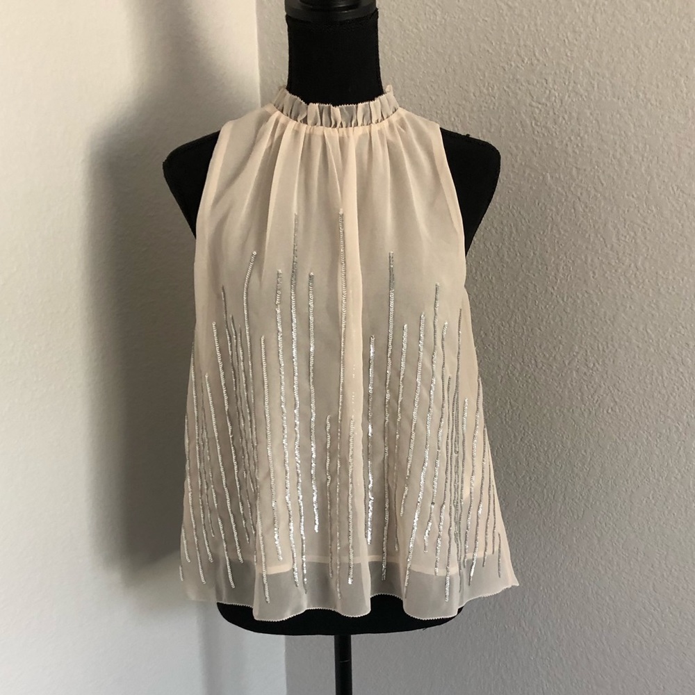 Sparkle sleeveless Blouse
